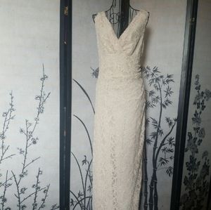 Ralph Lauren Evening Lace Gown